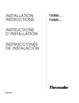 Thermador T30BB810SS Guide d'installation