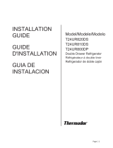 Thermador T24UR800DP Guide d'installation