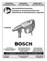 Bosch Power Tools Drill 11263EVS Manuel utilisateur