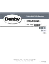 Danby Refrigerator DCR033A1WDB Manuel utilisateur