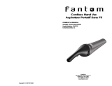 Fantom Vacuum Vacuum Cleaner FM727C Manuel utilisateur