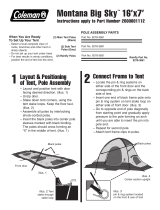 Coleman Camping Equipment 16'x7' Manuel utilisateur