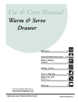 Frigidaire Food Warmer Warm Drawer Manuel utilisateur