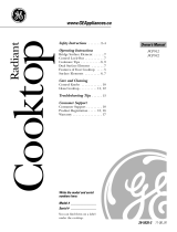 GE Monogram Cooktop PCP932 Manuel utilisateur