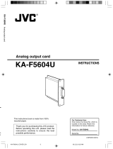 JVC TV Converter Box KA-F5604U Manuel utilisateur