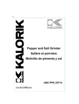 KALORIK Food Processor USK PPG 25714 Manuel utilisateur