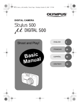 Olympus Stylus 500 Manuel utilisateur