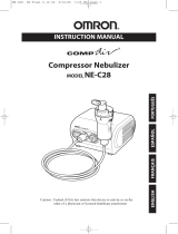 Omron Air Compressor NE-C28 Manuel utilisateur