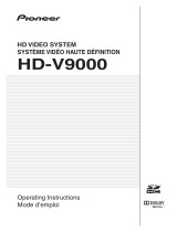 Pioneer HD-V9000 Manuel utilisateur