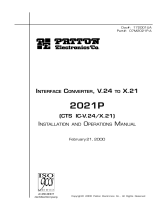 Patton electronic X.21 Manuel utilisateur