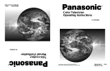 Panasonic CT 27SX32 Manuel utilisateur