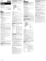 Sony VGP-UMS32 Le manuel du propriétaire