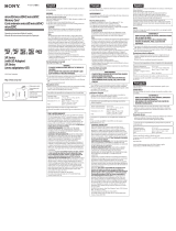 Sony SR-16A4 Le manuel du propriétaire