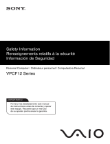 Sony VPCF121FD Le manuel du propriétaire