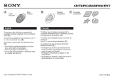 Sony CMT-HPX9 Le manuel du propriétaire