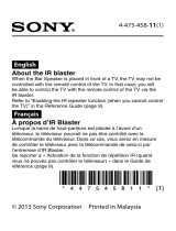 Sony HT-ST7 Le manuel du propriétaire