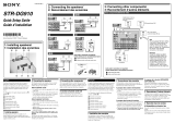 Sony STR-DG910 Guide d'installation