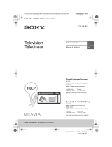 Sony XBR85X850F Mode d'emploi