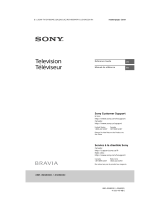 Sony XBR-43X800D Manuel utilisateur