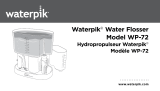 Waterpik WP-72 Manuel utilisateur