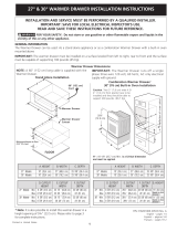 Frigidaire FEW30S2DC Guide d'installation