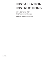 GE Cafe Series  ZDP364NDNSS  Guide d'installation