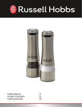Russell Hobbs RHPK4100RED Red Stainless Steel Electric Salt and Pepper Mills Mode d'emploi