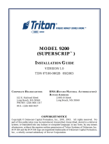 Triton Systems Mako/SS Le manuel du propriétaire