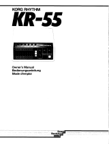 Korg KR-55 Le manuel du propriétaire