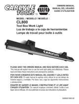 Schumacher CL800 Tool Box Work Light Le manuel du propriétaire