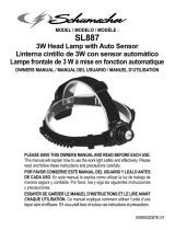 Schumacher SL887 3W Head Lamp with Auto Sensor Le manuel du propriétaire