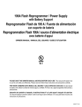 Schumacher INC100 100A Flash Reprogrammer/Power Supply with Battery Support Le manuel du propriétaire