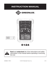 Greenlee MA6936-5124 Motor Manuel utilisateur