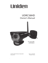 Uniden UDRC58HD Le manuel du propriétaire