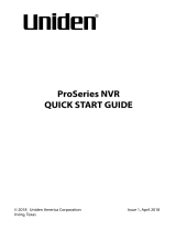 Uniden PRO1600N2-4K Guide de référence