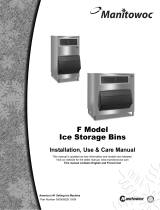 Manitowoc Ice F Model Storage Bin Le manuel du propriétaire