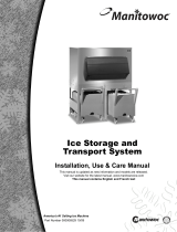 Manitowoc Ice FC Model Storage Bin with Transport System Guide d'installation