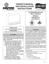 Empire Heating Systems PVS18P-3 Le manuel du propriétaire