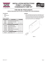 Empire Heating Systems UltraSaver90Plus Condensate Pump Kit Le manuel du propriétaire