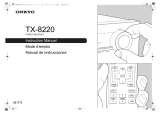 ONKYO TX-8220 Le manuel du propriétaire