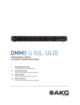 AKG Acoustics DMM8 UL Le manuel du propriétaire