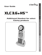 Clarity XLC3.6 HS Mode d'emploi