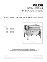 Vulcan-Hart VG30 Manuel utilisateur