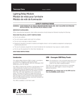 Cooper Lighting Lighting Relay Module Guide d'installation