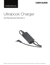 Insignia NS-PWLC663/NS-PWLC663-C Ultrabook Charger Mode d'emploi