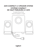 Logitech Multimedia Speakers Z213 Guide d'installation