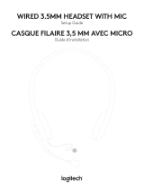 Logitech Wired 3.5mm Headset Guide d'installation