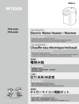 Tiger PDR-A Series Electric Water Boiler and Warmer Manuel utilisateur