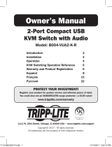 Tripp Lite B004-VUA2-K-R USB KVM Switch Le manuel du propriétaire