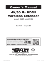 Tripp Lite B127-1A1-WHD1 Le manuel du propriétaire
